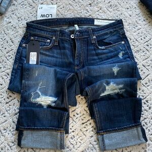 NWT Rag & Bone Distressed Jeans